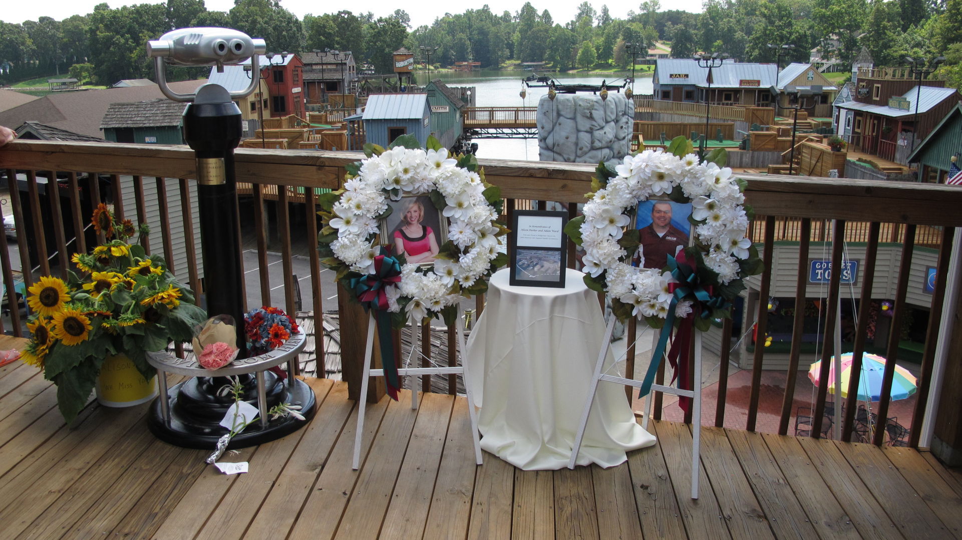 Shooting memorial